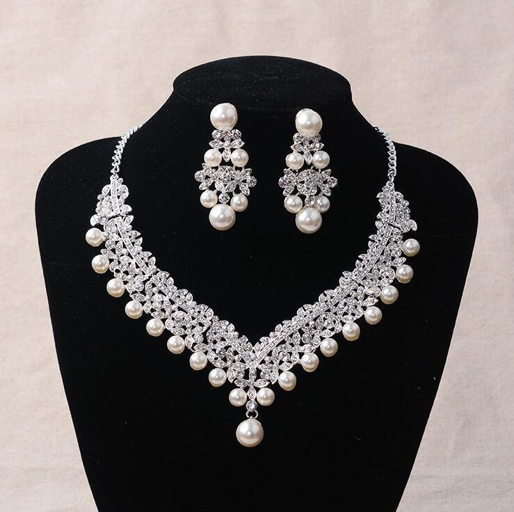 Pearl Elegance Set — Necklace, Bracelet & Earrings Jewelry 5 Pearl Elegance Set — Necklace, Bracelet & Earrings Jewelry 5
