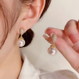 Pearl Drop Earrings Accessories