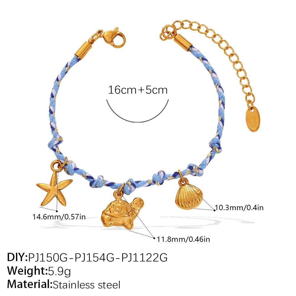 Ocean Starfish Dolphin Jewelry Set Accessories 5 Ocean Starfish Dolphin Jewelry Set Accessories 5