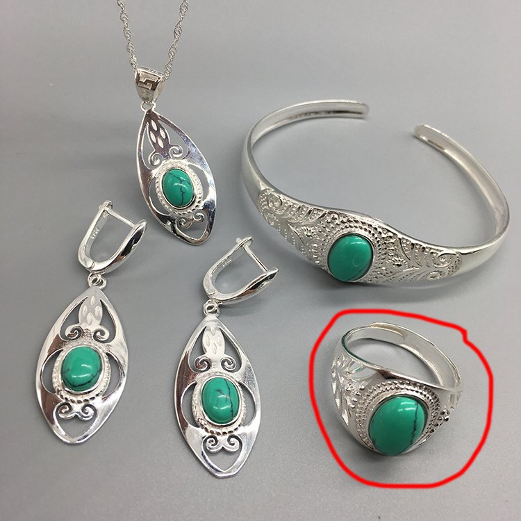 Ethnic Silver Jewelry Set Jewelry 9 Ethnic Silver Jewelry Set Jewelry 9