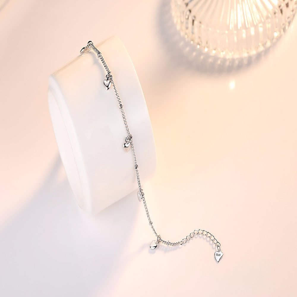 Heart Interlink Bracelet Bracelets 4 Heart Interlink Bracelet Bracelets 4