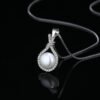 Floating Pearl Pendant Necklace Accessories 12