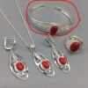 Ethnic Silver Jewelry Set Jewelry 18 Ethnic Silver Jewelry Set Jewelry 18