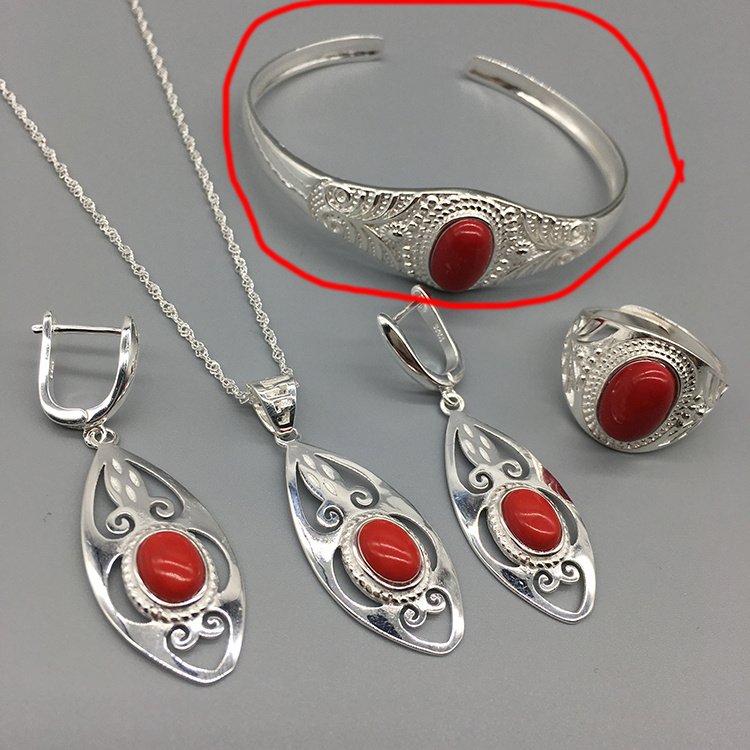 Ethnic Silver Jewelry Set Jewelry 8 Ethnic Silver Jewelry Set Jewelry 8