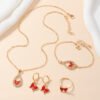 Butterfly Jewelry Set Accessories 15