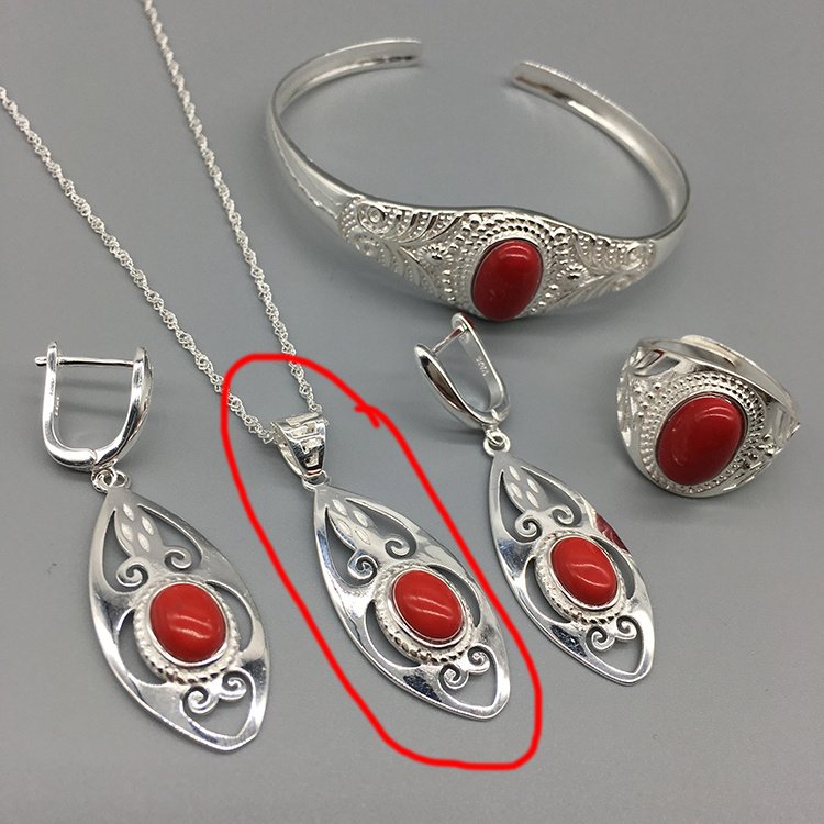 Ethnic Silver Jewelry Set Jewelry 5 Ethnic Silver Jewelry Set Jewelry 5