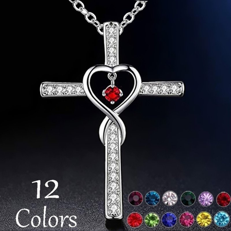 Crystal Infinity Pendant Necklace Accessories 12 Crystal Infinity Pendant Necklace Accessories 12