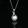 Floating Pearl Pendant Necklace Accessories 14