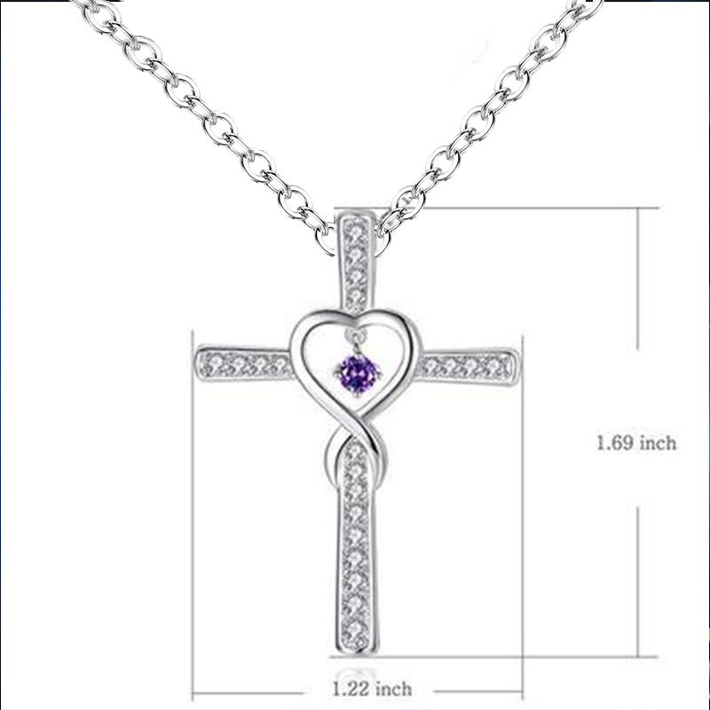 Crystal Infinity Pendant Necklace Accessories 9 Crystal Infinity Pendant Necklace Accessories 9