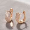 Crystal Zircon Stud Earrings Accessories 10