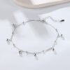 Beaded Silver Anklet Accessories 8