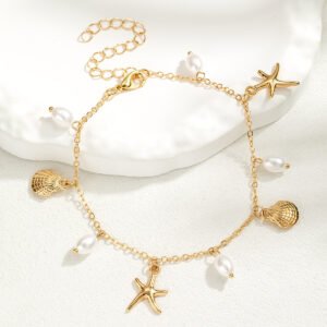 Crystal Star Anklet Anklets