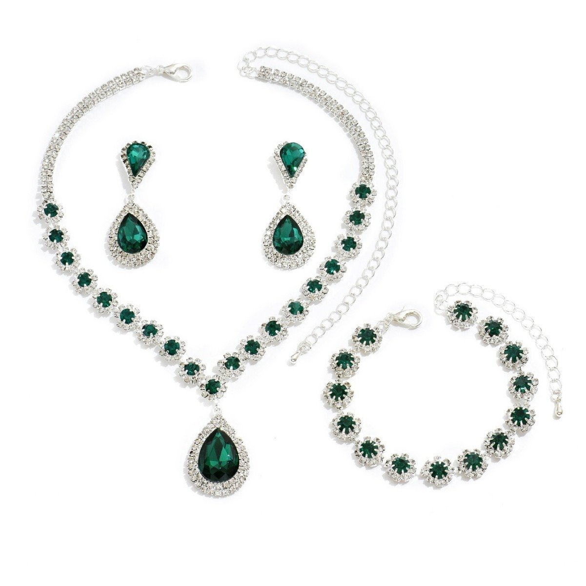 Diamond Crystal Jewelry Set Jewelry 12 Diamond Crystal Jewelry Set Jewelry 12