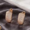 Crystal Zircon Stud Earrings Accessories 12