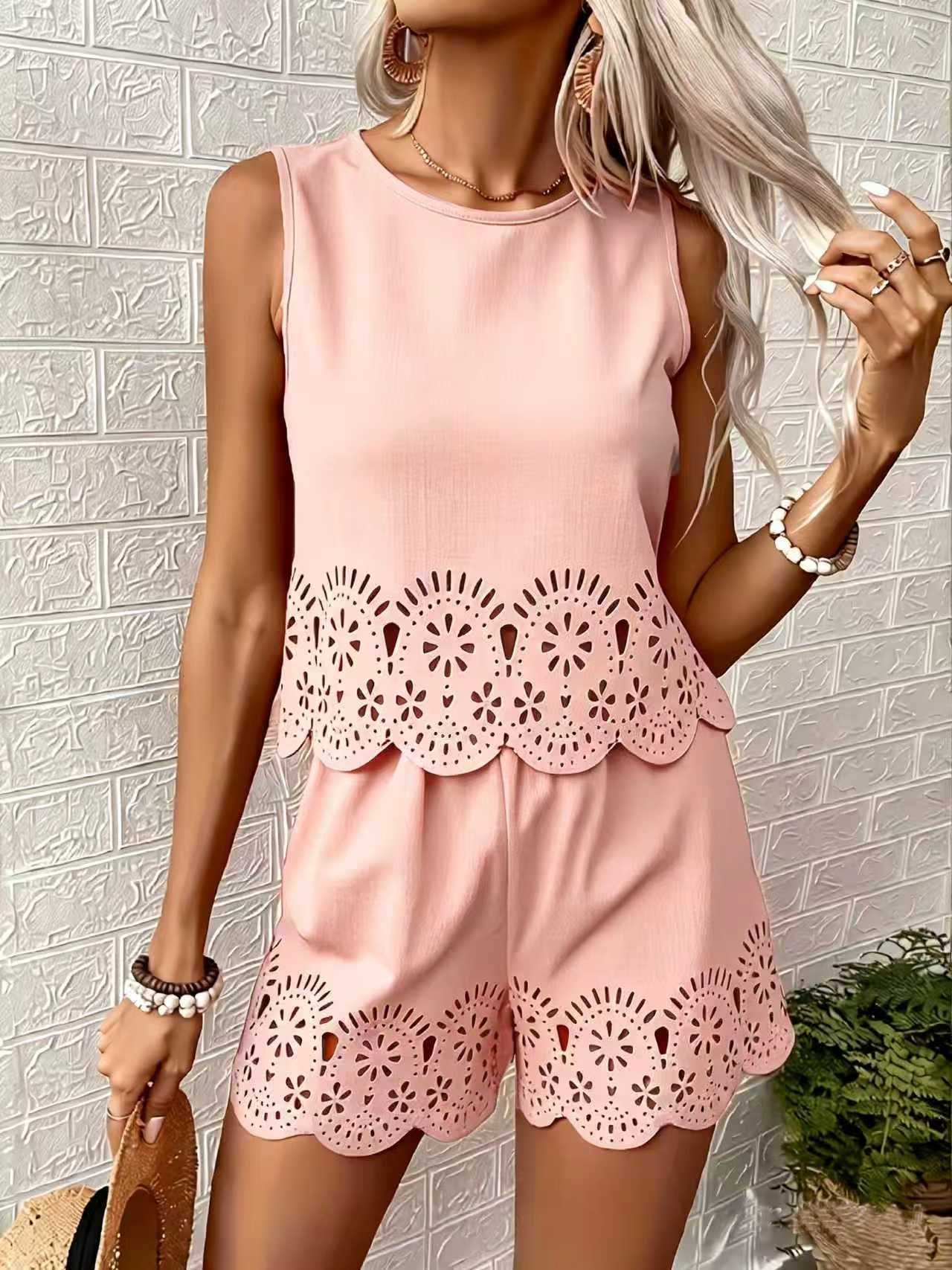 Elegant Hollow-Out Jewelry Set 9 Elegant Hollow-Out Jewelry Set 9