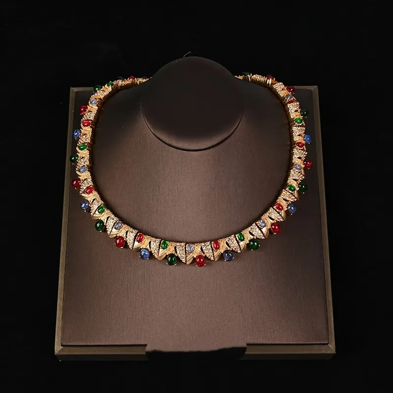 Royal Pavé Set — Earrings, Bracelet & Necklace Jewelry 7 Royal Pavé Set — Earrings, Bracelet & Necklace Jewelry 7