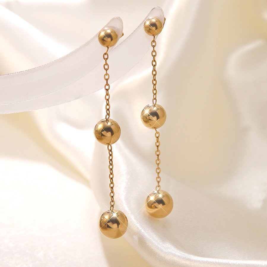 Gold Tassel Earrings Accessories 3 Gold Tassel Earrings Accessories 3