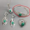 Ethnic Silver Jewelry Set Jewelry 17 Ethnic Silver Jewelry Set Jewelry 17
