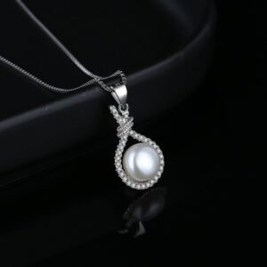 Floating Pearl Pendant Necklace Accessories Floating Pearl Pendant Necklace Accessories