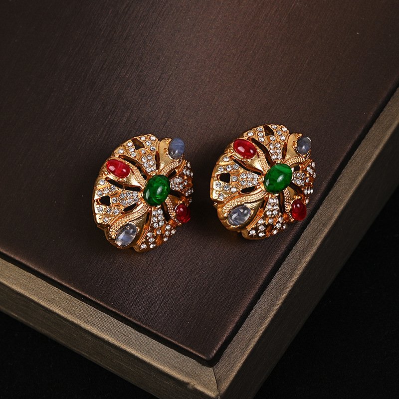 Royal Pavé Set — Earrings, Bracelet & Necklace Jewelry 6 Royal Pavé Set — Earrings, Bracelet & Necklace Jewelry 6