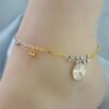Gold-Plated Silver Anklet Accessories 11
