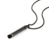 Breathing Necklace – Stainless Steel Tube Pendant, Rose Gold or Black Jewelry 9 Breathing Necklace – Stainless Steel Tube Pendant, Rose Gold or Black Jewelry 9
