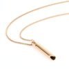 Breathing Necklace – Stainless Steel Tube Pendant, Rose Gold or Black Jewelry 7 Breathing Necklace – Stainless Steel Tube Pendant, Rose Gold or Black Jewelry 7