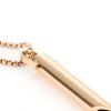 Breathing Necklace – Stainless Steel Tube Pendant, Rose Gold or Black Jewelry 8 Breathing Necklace – Stainless Steel Tube Pendant, Rose Gold or Black Jewelry 8