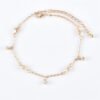 Butterfly Anklet Set — 2 Gold-Tone Chains with Hearts & Rhinestones Anklets 7 Butterfly Anklet Set — 2 Gold-Tone Chains with Hearts & Rhinestones Anklets 7