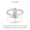 Christmas Tree Ring – Adjustable Open Ring with Gold-Tone Star Jewelry 11 Christmas Tree Ring – Adjustable Open Ring with Gold-Tone Star Jewelry 11