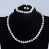 Freshwater Pearl Jewelry Set – Necklace, Bracelet and Stud Earrings Jewelry 9 Freshwater Pearl Jewelry Set – Necklace, Bracelet and Stud Earrings Jewelry 9